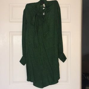 H&M Green dress size 2 NWT